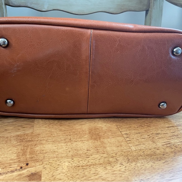 Genuine leather, artisan shoulder bag - Picture 5 of 6